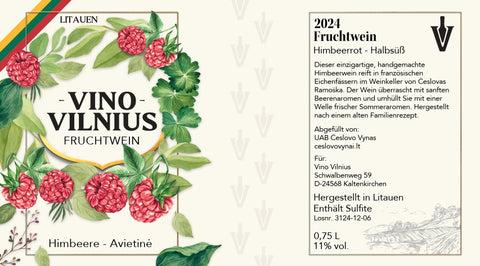 Himbeere - Fruchtwein