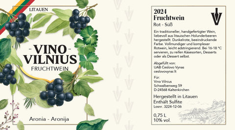 Aronia-Fruchtwein